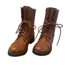 Lace up Combat Boots